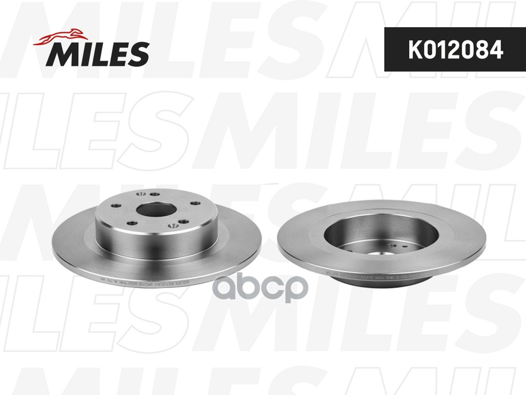 Диск тормозной GEELY COOLRAY 20- задний D 285мм. K012084 Miles арт. K012084