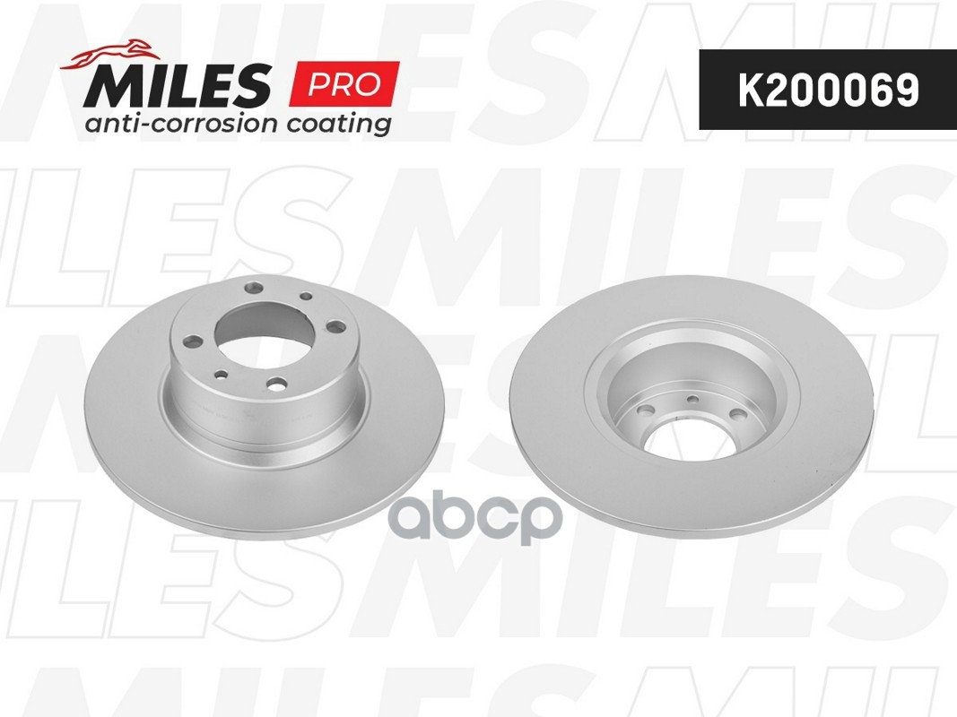 Диск тормозной LADA 2101-07 передний Miles арт. k200069
