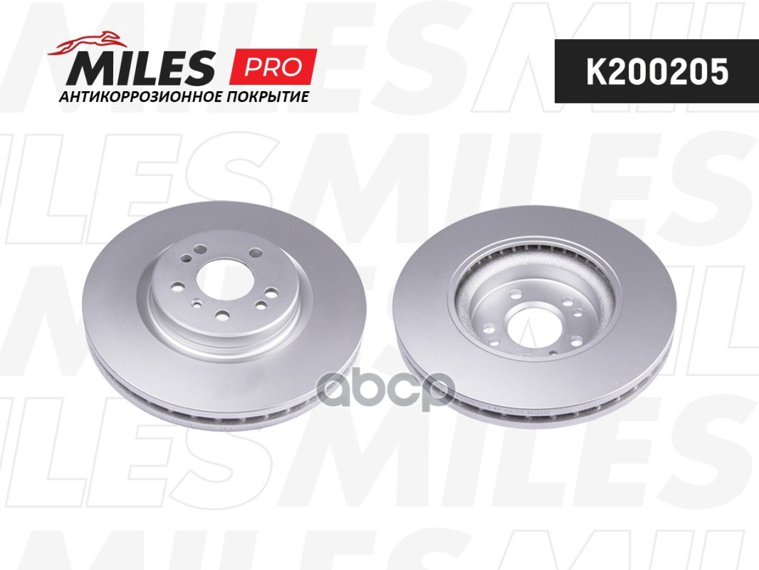 Диск тормозной MERCEDES ML W164/R W251 280-350 05- передний вент. D=330мм. Miles арт. k200205