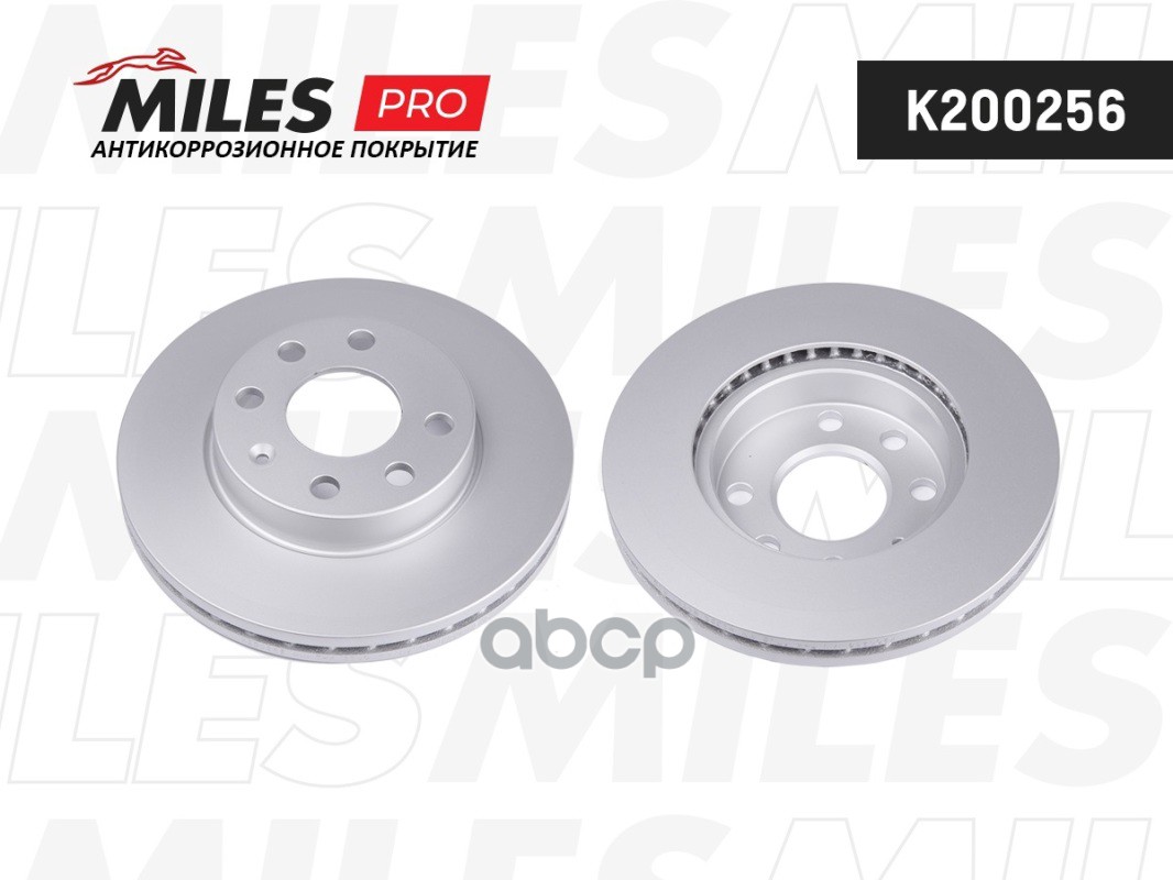 Диск тормозной OPEL CORSA C 1.0-1.7 00- передний Miles арт. k200256