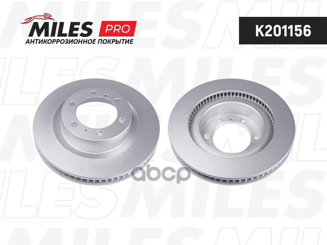 Диск тормозной TOYOTA LAND CRUISER PRADO (J150) 10- передний Miles арт. k201156