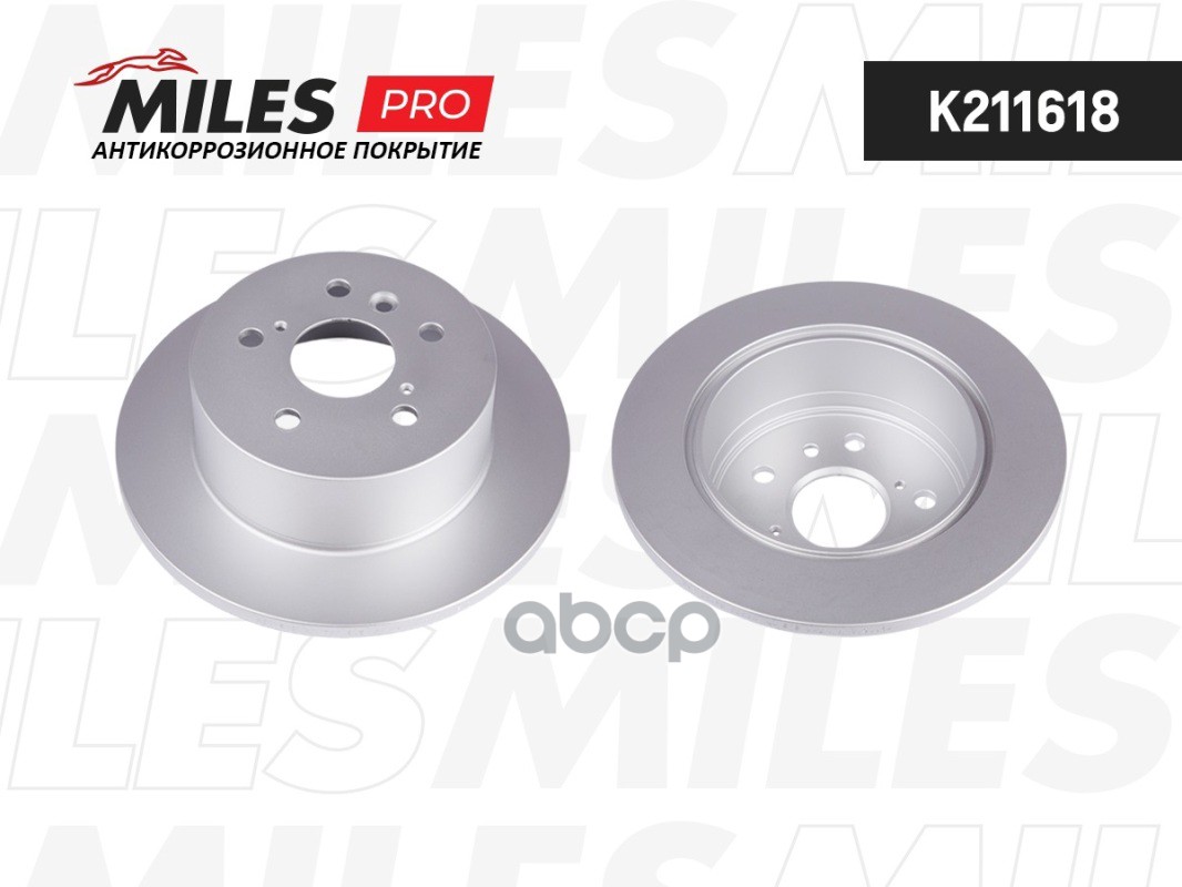 Диск тормозной TOYOTA CAMRY V40 06-11 задний Miles арт. k211618