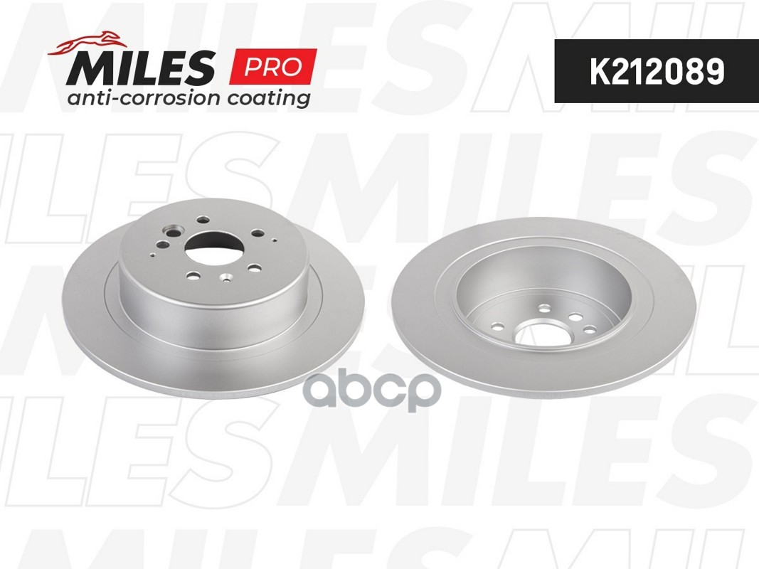 Диск тормозной (серия PRO с антикоррозионным покрытием) CHERY TIGGO 4/4/FL/5 14- задний D 322мм. K212089 Miles арт. K212089