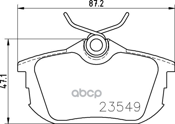Колодки тормозные дисковые задн. CARISMA (DA_) CARISMA Stufenheck (DA_) CARISMA Saloon (DA_) COLT VI Mintex арт. mdb1831