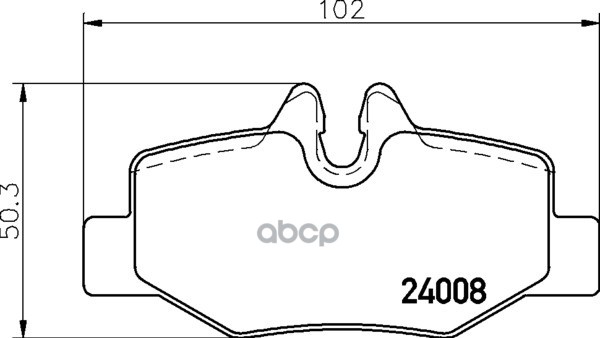 Колодки Тормозные Дисковые К-Т 4 Шт. Mdb2679 Mintex арт. MDB2679