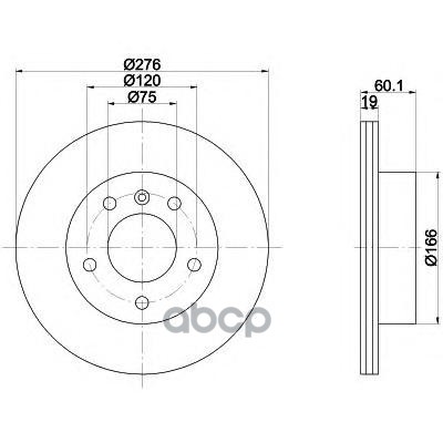 Заменено На Xmi-Mdc1053c Диск Тормозной Задн. 3 (E36) 3 Cabriolet (E36) 3 Convertible (E36) 3 Coupe Mintex арт. mdc1053