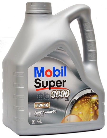 Mobil Масло моторное синтетическое MOBIL Super 3000 X1 5W-40 4л (152566, 151776,157302) 150546