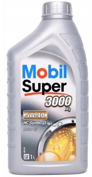 Mobil Масло моторное синтетическое Mobil Super 3000 X1 5W40 (1л)