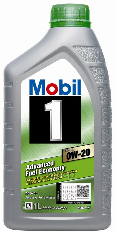 Mobil Масло Моторное Mobil 1 Esp X2 0W-20 1Л