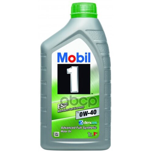 Mobil Масло Моторное Mobil 1 Esp X3 0W-40 Синтетическое 1 Л 154147