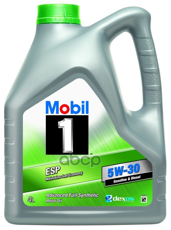 Mobil Масло Моторное Синтетическое "Mobil 1 Esp 5W-30", 4Л (154285) 154290