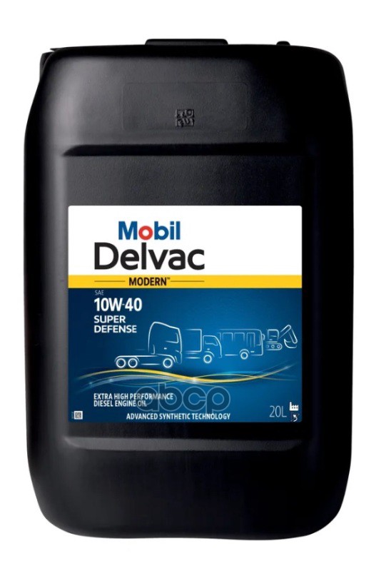 Mobil Масло моторное MOBIL Delvac Modern Super Defense 10W-40 синтетическое 20 л 157060