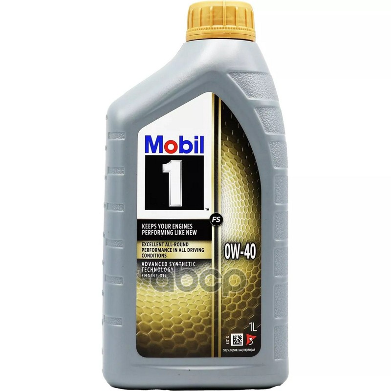 Mobil Масло моторное Mobil 1 FS 0W-40 1л (153675, 153668,  153691) 157296