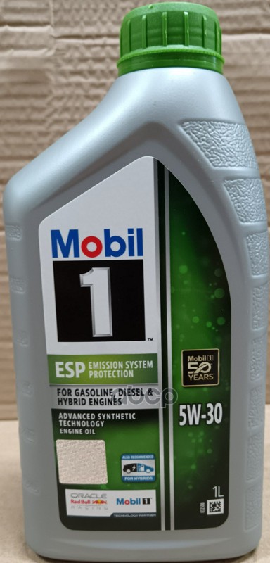 Mobil Масло моторное синтетическое Mobil 1 ESP 5W-30 1л (154283,154287,154280, 154279) 157757