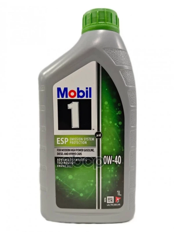 Mobil Масло моторное Mobil 1 ESP X4 0W-40 1л 157813