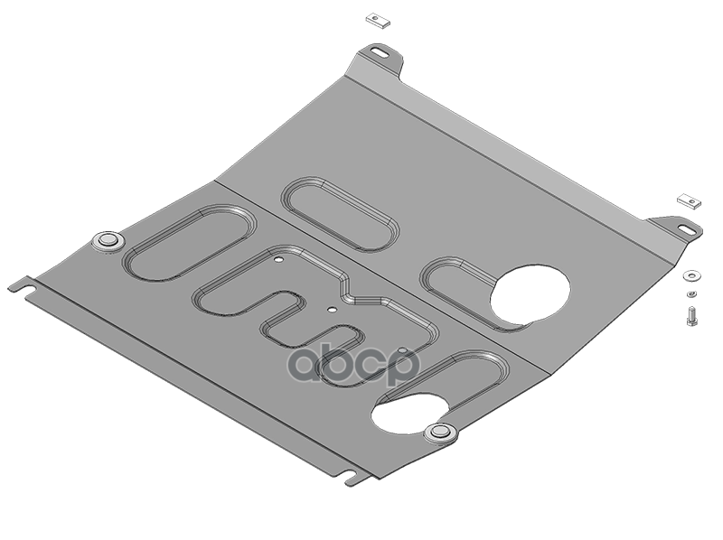 Защита Стальная 2 Д, Кпп Chevrole 73024 Motodor арт. 73024