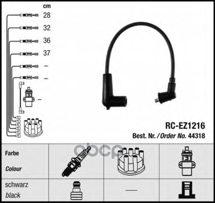 Комплект В/В Проводов Rc-Ez1216 NGK арт. 44318