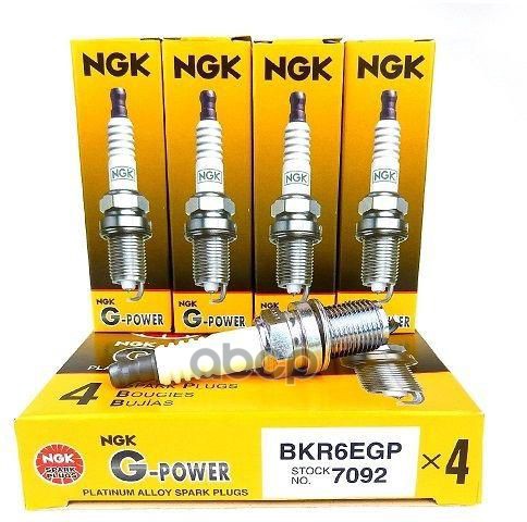 Свеча зажигания BKR6EGP NGK арт. 7092
