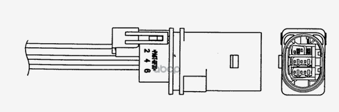 Датчик кислор./лямбда-зонд UAA0004-VW004 NGK арт. 97375