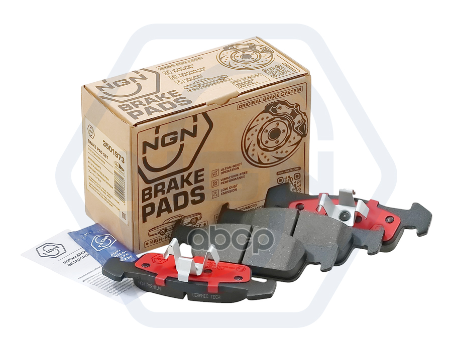 Колодки тормозные керамические  передние RENAULT Logan/Sandero II 15> NGN арт. 3501973
