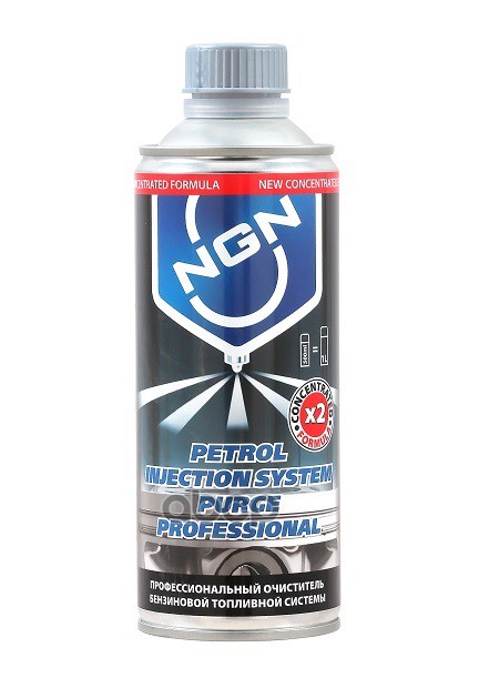 Промывка инжекторов NGN PETROL INJECTION SYSTEM PURGE PRO (0092) 500мл V0092 NGN арт. V0092