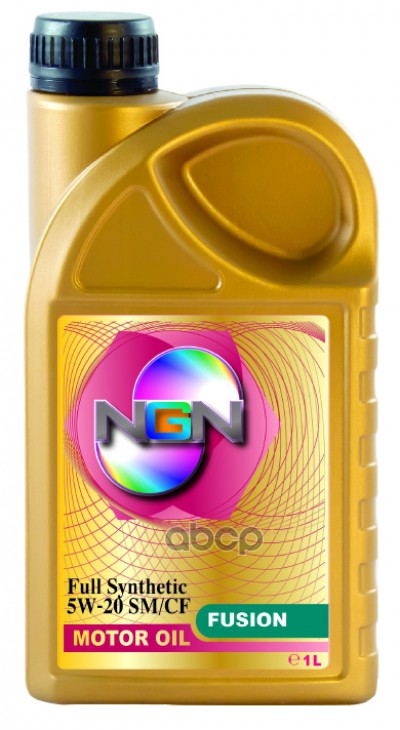 NGN 5W-20 Fusion Sn/Cf 1Л (Синт. Мотор. Масло)