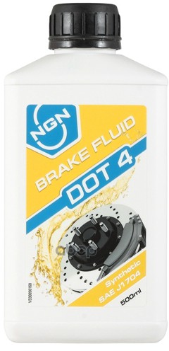 Тормозная жидкость Brakefluid DOT 4  500ml NGN арт. v172085701