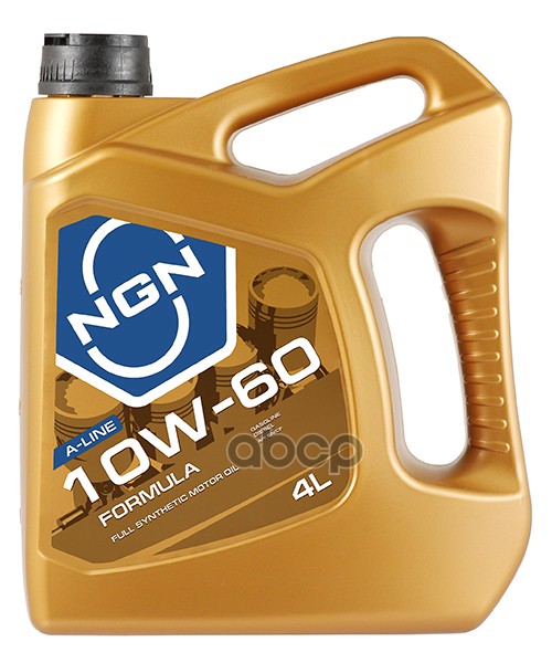 NGN 10W-60 Formula A-Line Sl/Cf 4Л (Синт. Мотор. Масло)