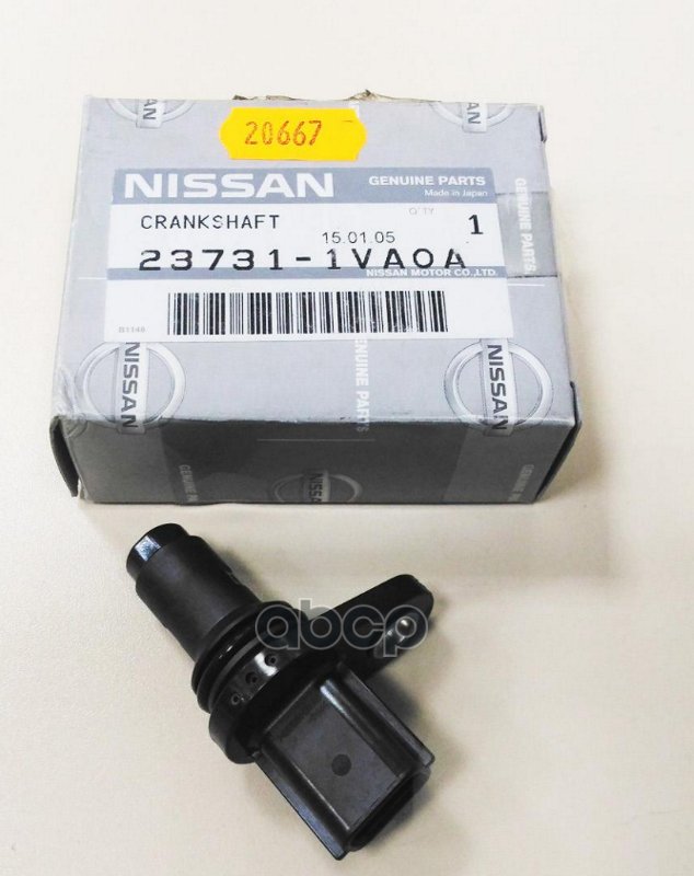 Датчик положения коленвала NISSAN арт. 237311VA0A