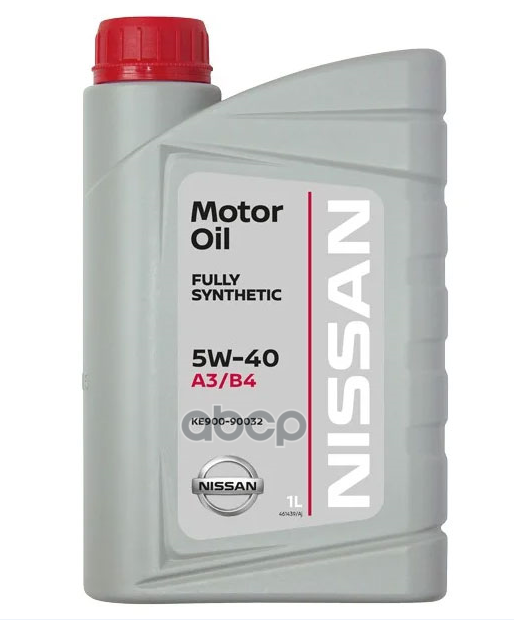 NISSAN Масло моторное синтетическое NISSAN Motor Oil 5W-40 1л (KE900-90032) KE900-90032R