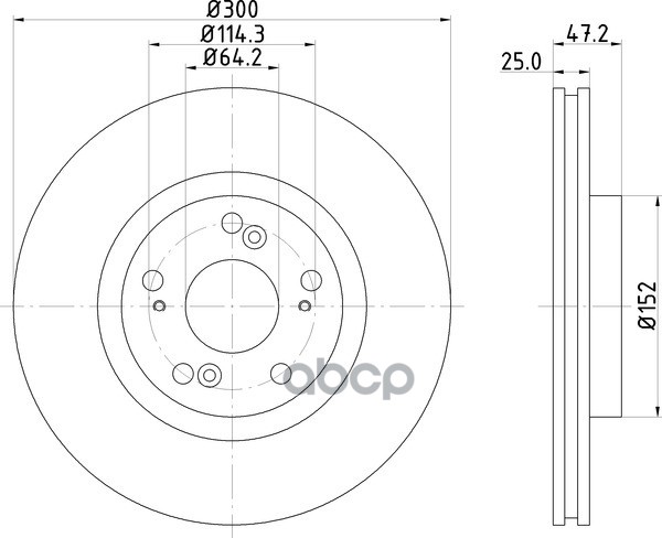 Диск Тормозной | Перед | NISSHINBO арт. ND8031K