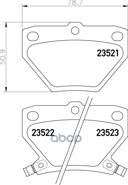 Колодки Тормозные Дисковые | Зад | (Pf-1454) NISSHINBO арт. NP1032