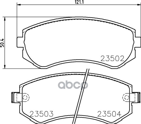 Колодки Тормозные Дисковые | Зад | NISSHINBO арт. NP2015