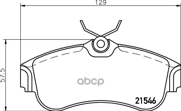 Колодки Тормозные Дисковые | Перед | NISSHINBO арт. NP2053