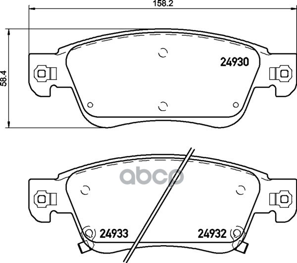 Колодки Тормозные Дисковые | Перед | NISSHINBO арт. NP2056