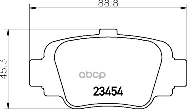 Колодки тормозные дисковые, задние, NISSAN CARAVAN Box , CARAVAN Bus , NV350 / CARAVAN Bus NP2066 NISSHINBO арт. NP2066