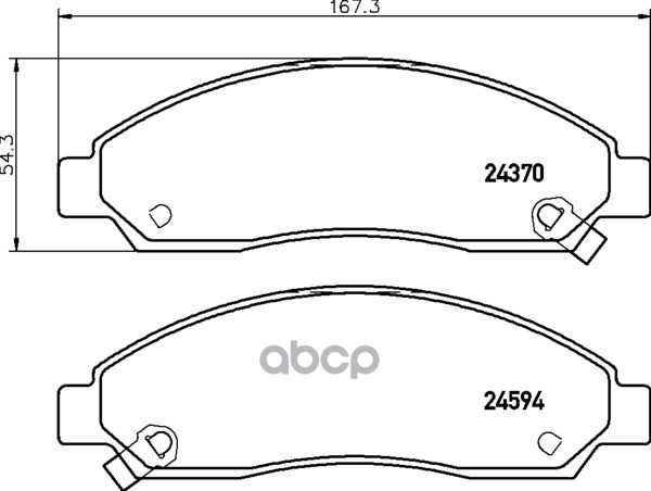 Колодки Тормозные Перед Chevrolet Colorado, Isuzu D-Max I, Elf, Rodeo 02- NISSHINBO арт. NP4003