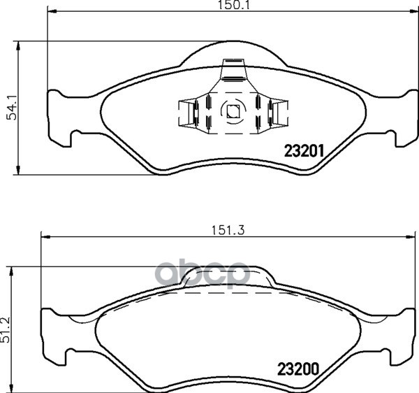 Колодки Тормозные Дисковые | Перед | NISSHINBO арт. NP5062