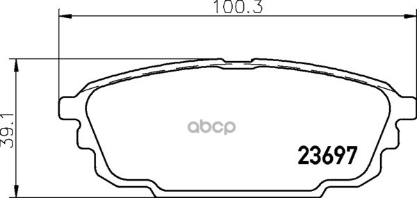 Колодки Тормозные Дисковые | Зад | NISSHINBO арт. NP5087
