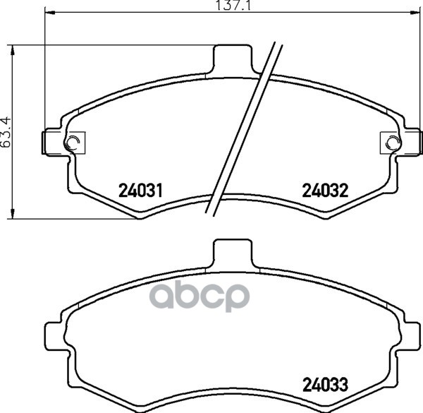 Колодки Тормозные Дисковые | Перед | NISSHINBO арт. NP6013