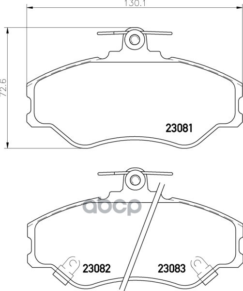 Колодки Тормозные Дисковые | Перед | NISSHINBO арт. NP6016