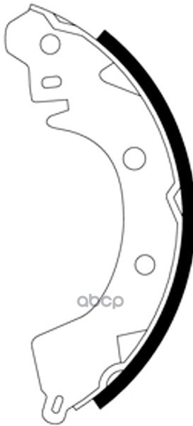 Колодки Тормозные Барабанные | Зад | NISSHINBO арт. NS3006