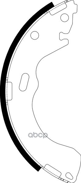 Колодки Тормозные Барабанные | Зад | NISSHINBO арт. NS5002