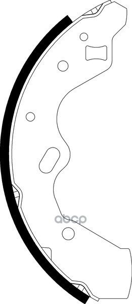 Колодки Тормозные Барабанные | Зад | NISSHINBO арт. NS6002