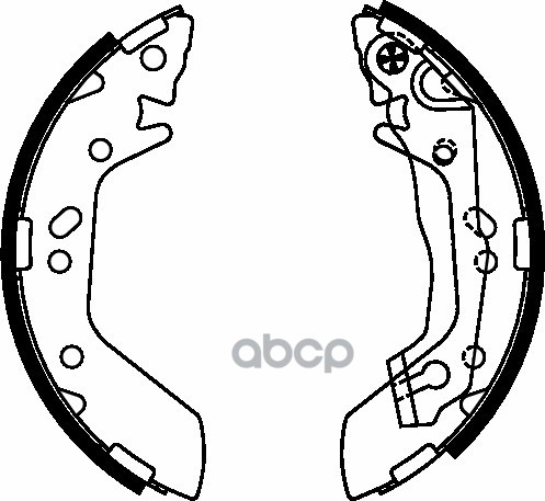 Колодки Тормозные Барабанные | Перед | NISSHINBO арт. NS6009