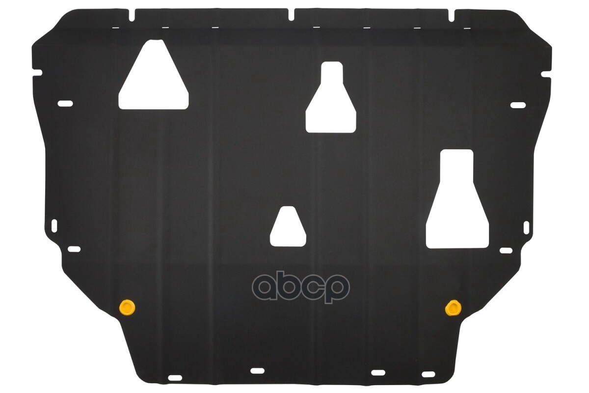 Защита картера и коробки передач для GEELY Atlas (23-) 2,0 бен. AMT FWD/4WD / Джили Атлас NLZ арт. NLZ.75.21.030