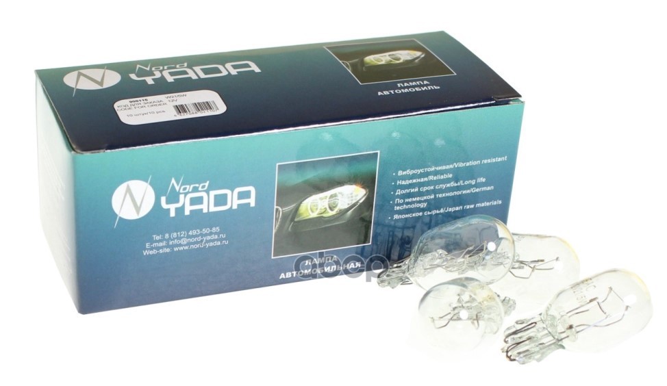 Лампа W21/5 W 12V (Большая Б/Ц. Стоп.сигнал  Габарит Для Японск. Авто) Nord Yada NORD YADA арт. 900116