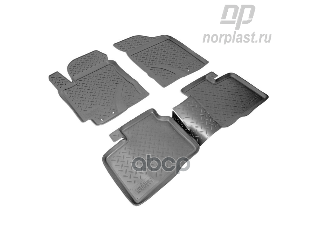 Коврики салонные для Kia Cerato (TD) (2010-2013) NORPLAST арт. npl-po-43-16