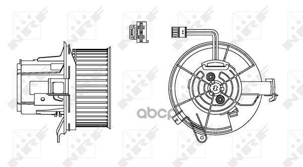 Вентилятор Салона NRF арт. 34162