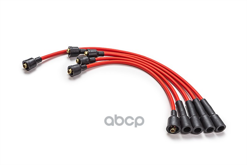 Высоковольтные Провода Красные С Медной Жилой (Нулевое Сопр.) С Наконечником Для Gaz, Uaz Карбюратор NRG арт. 4023707244CU